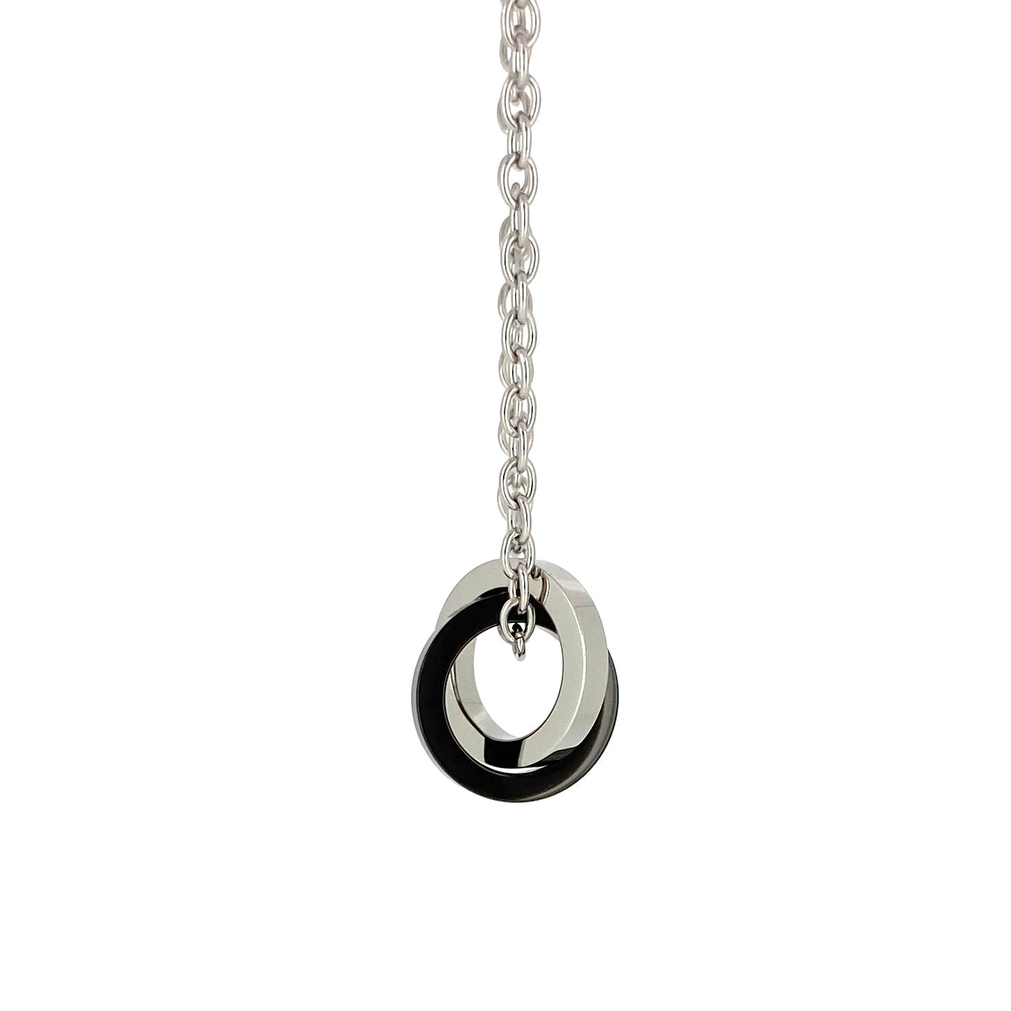 Double Ring Necklace