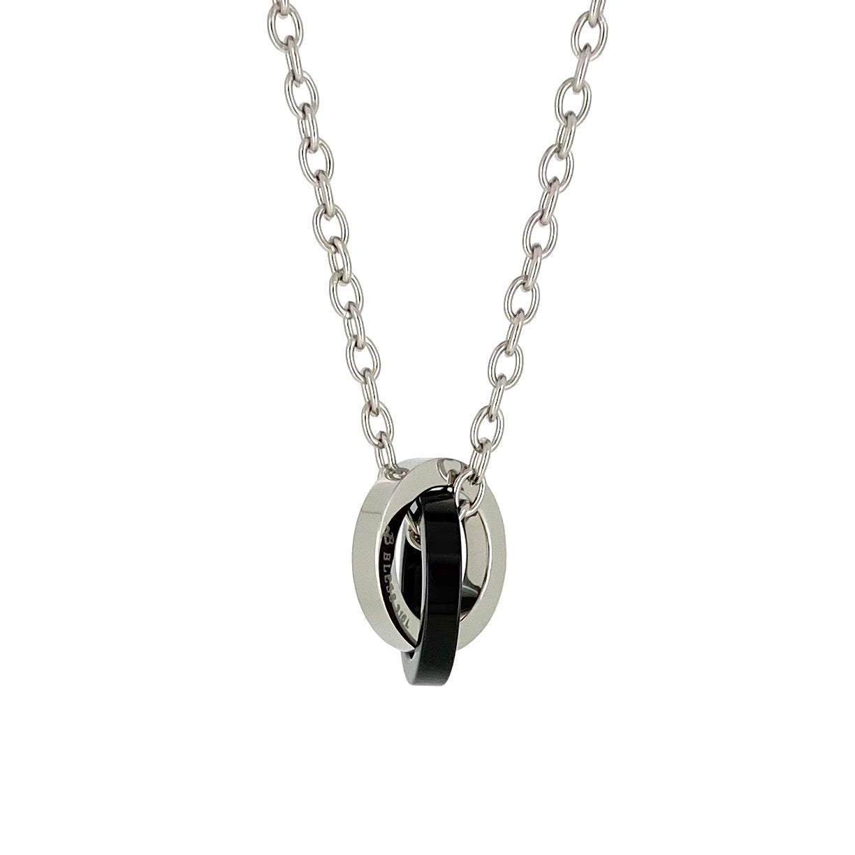 Double Ring Necklace