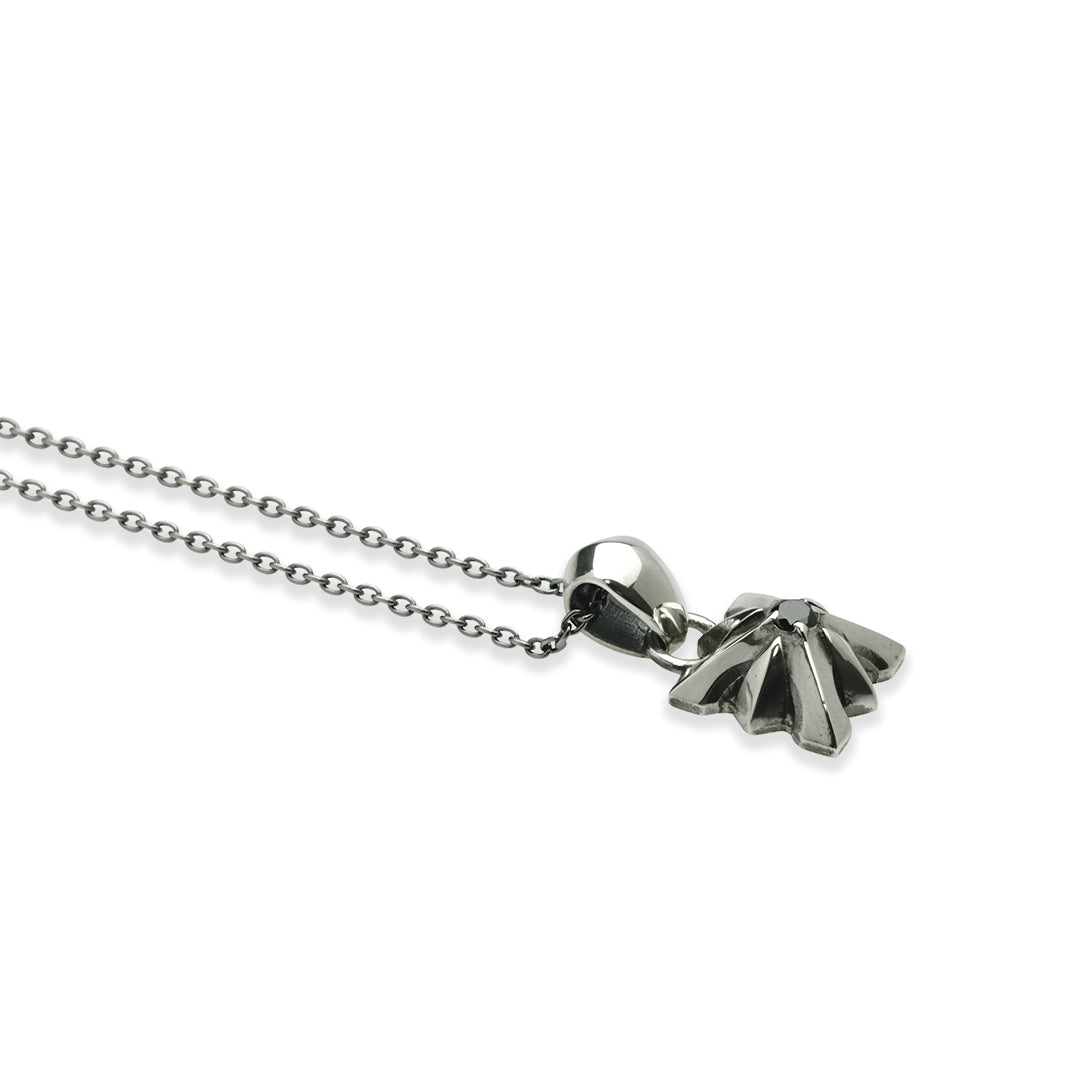 TRIPLE X STUDS SQUARE SHAPE PENDANT