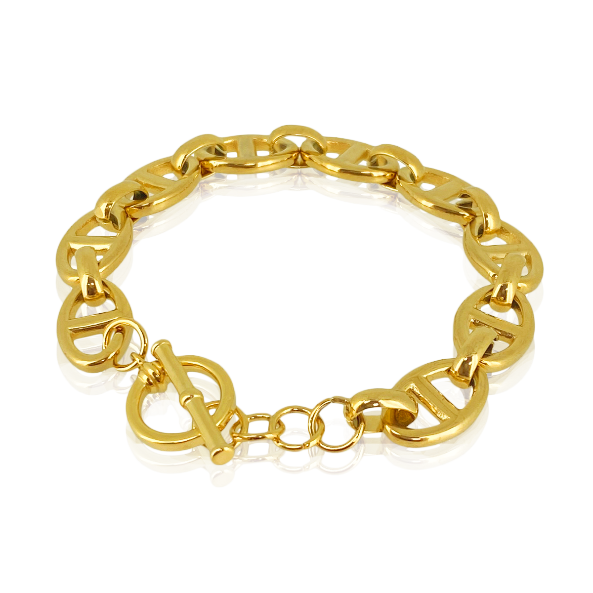 Anchor Chain Bracelet (L)