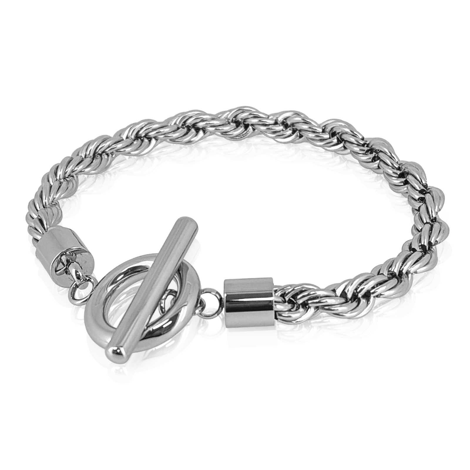 Rope Twist Chain Bracelet (L)