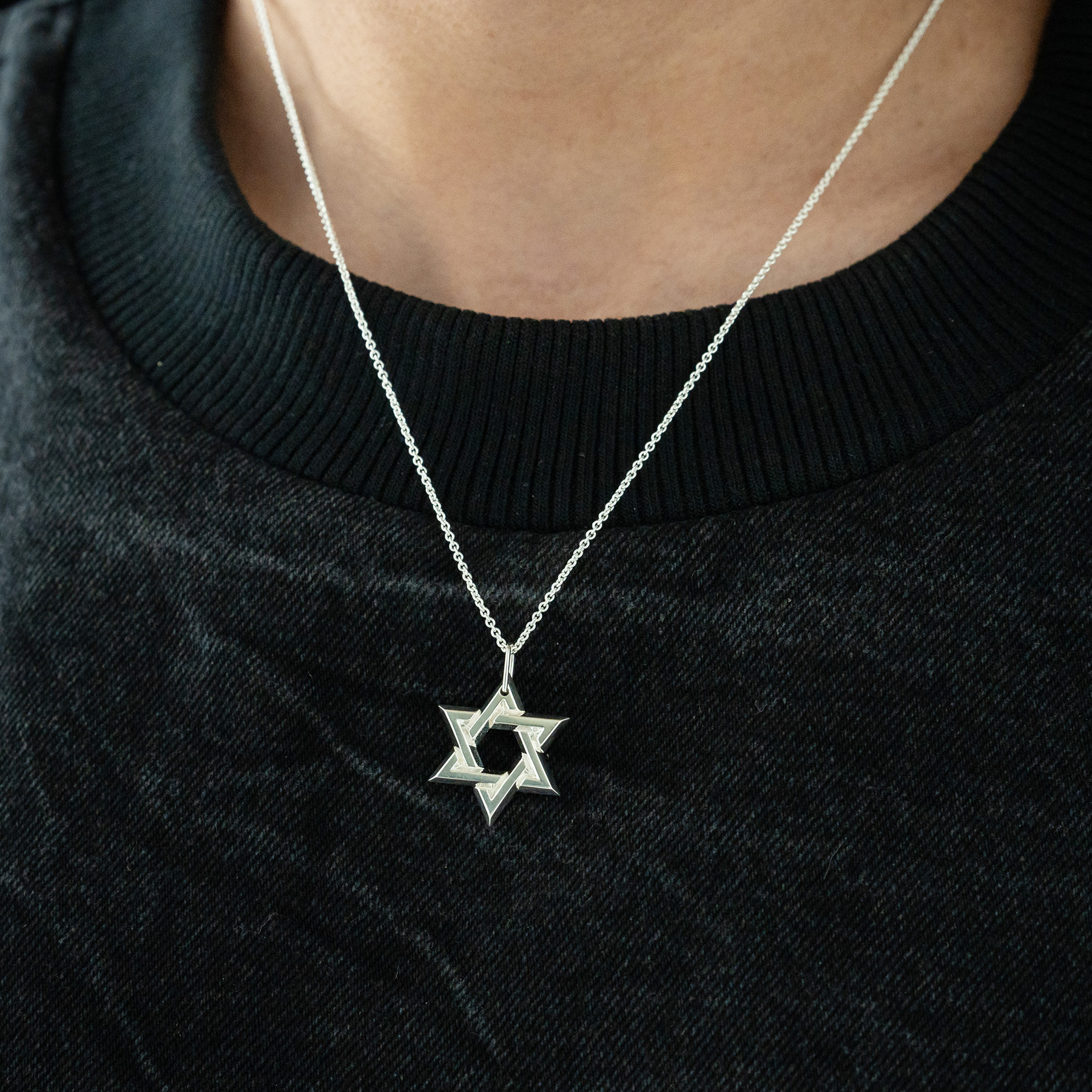 FINE HEXAGRAM PENDANT