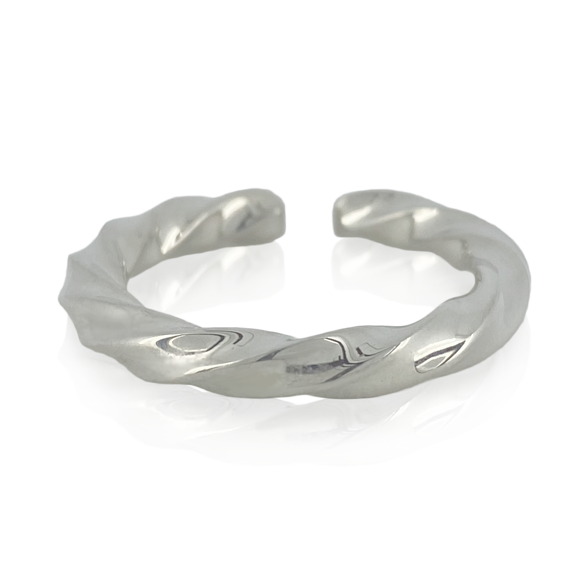 FINE TWIST WIRE FREE RING