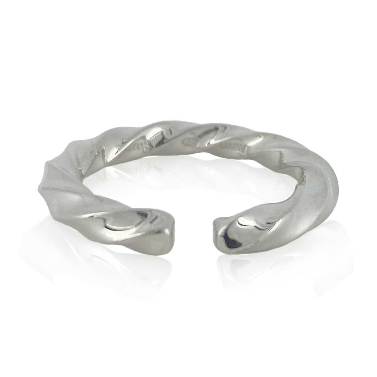 FINE TWIST WIRE FREE RING