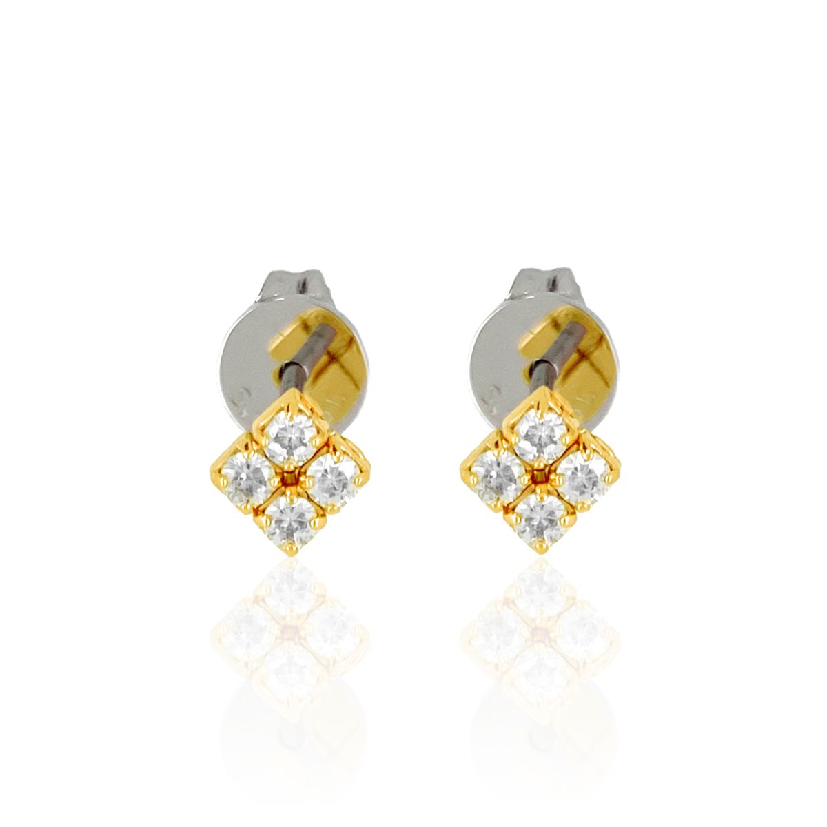 4 Clover Earrings (for both ears)