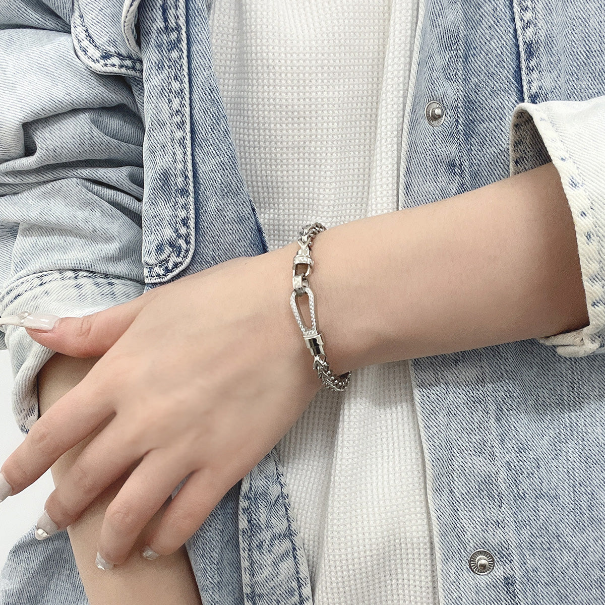 Horseshoe Chain Bracelet (S)