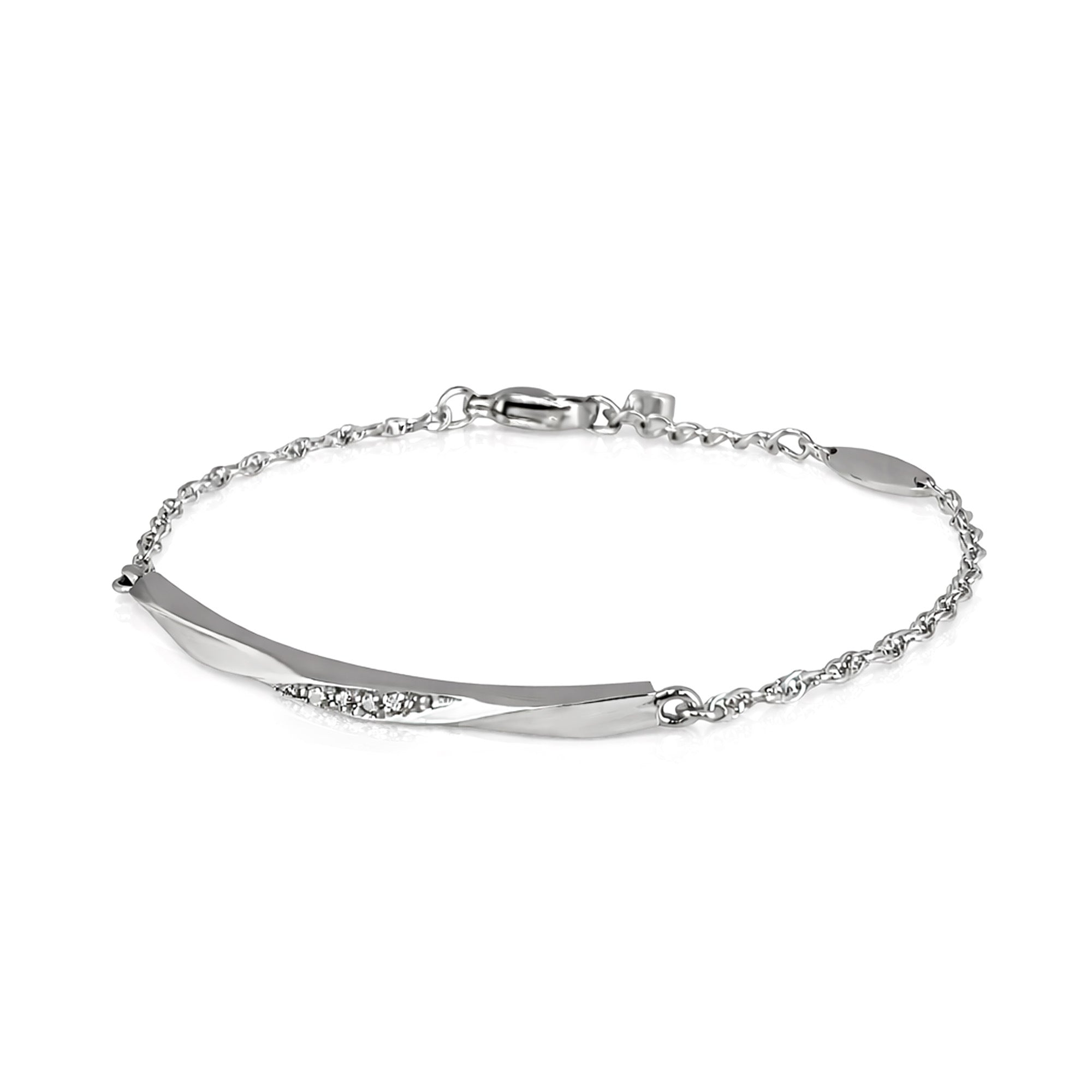 アクセサリー Lncs silver925 Twist Wave Bracelet Wave Twist Bracelet (S)