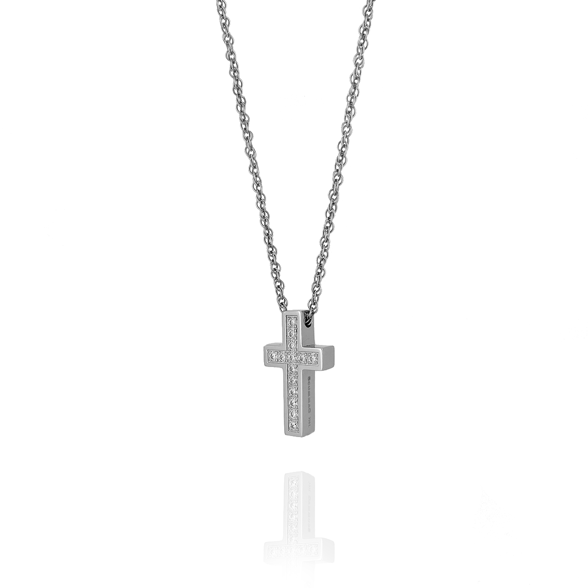 Reversible Cross Necklace
