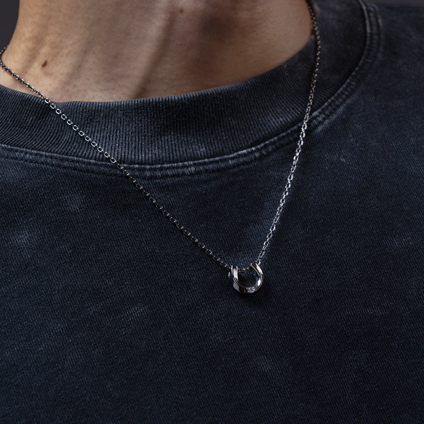 Horseshoe necklace