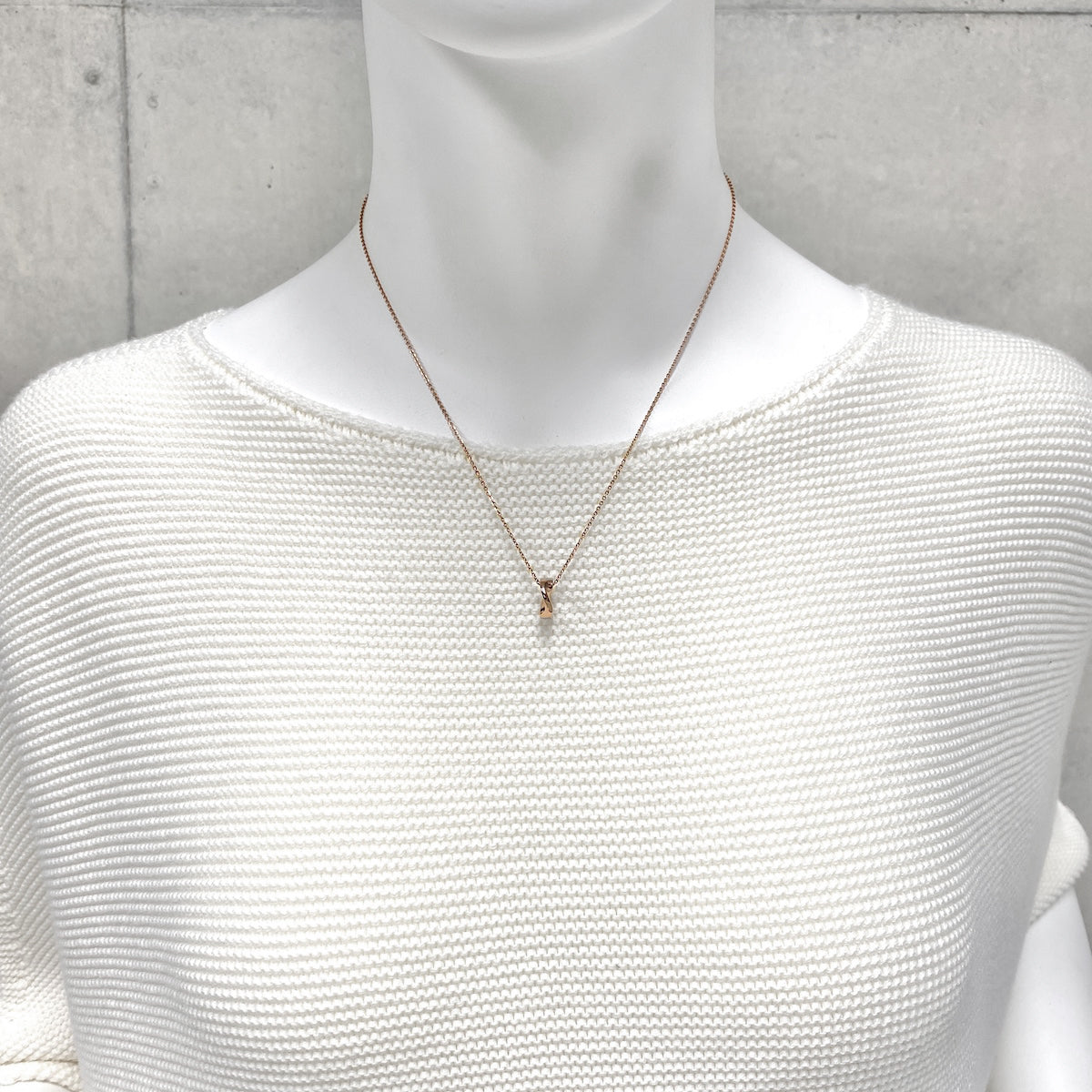 Twisted Ring Necklace