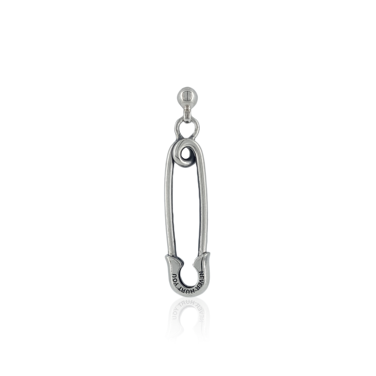 OFF THE WALL NEVER HURT YOU SAFETY PIN PIERCE