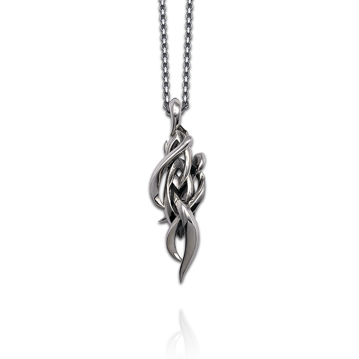 TENTACLES EDITION SHARP DOBLE RING PENDANT