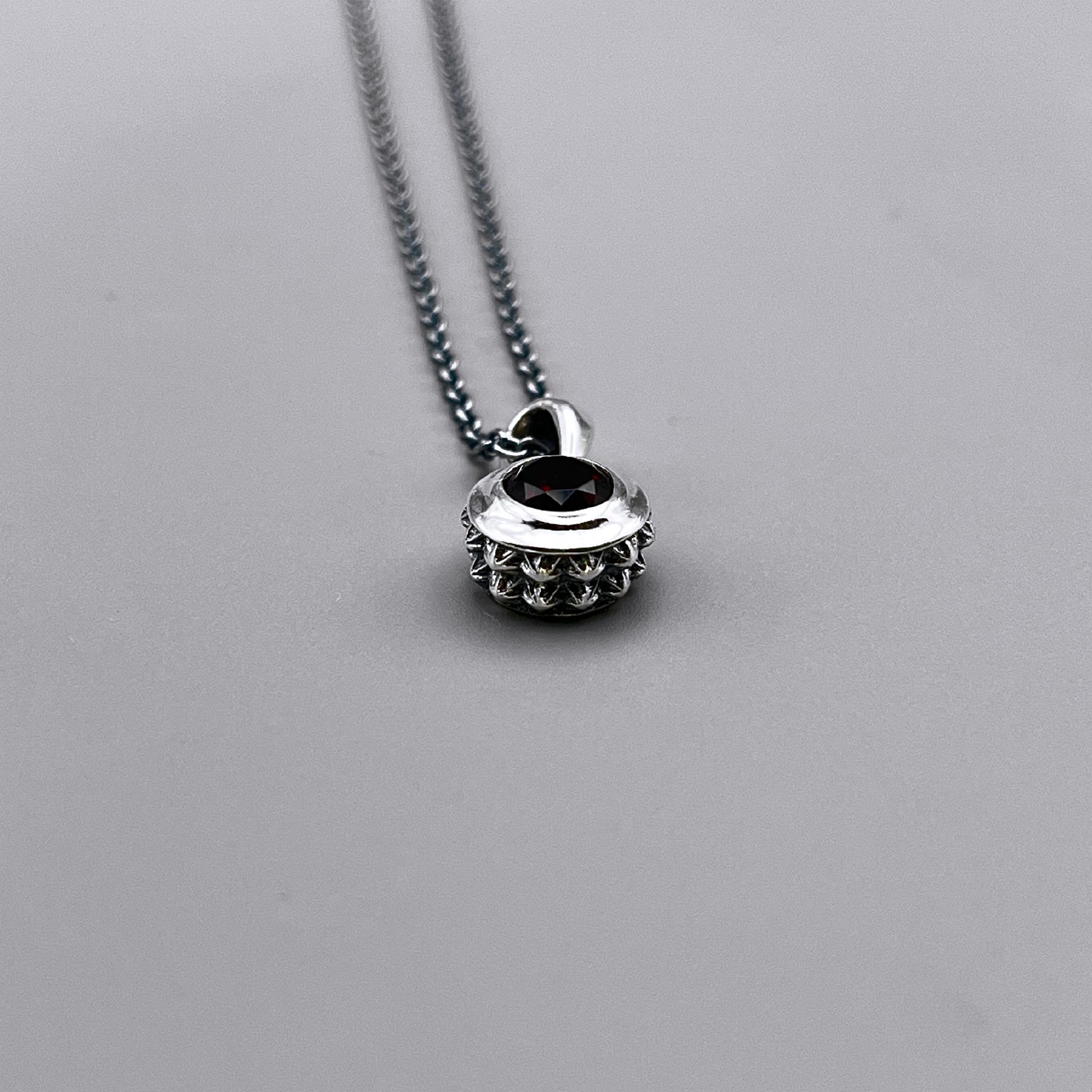 TRIPLE X STUDS SOLITAIRE BIRTHDAY 5mm STONE PENDANT