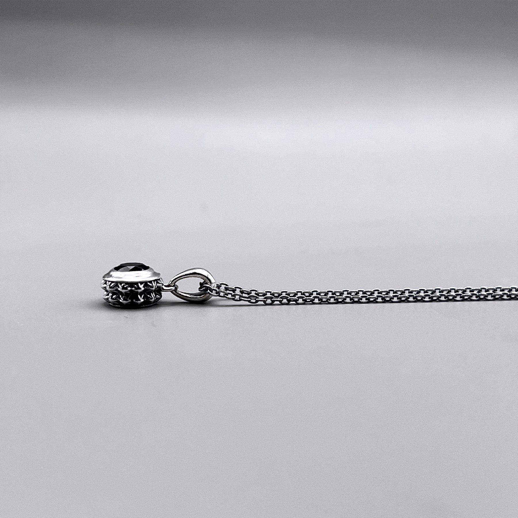 TRIPLE X STUDS SOLITAIRE BIRTHDAY 5mm STONE PENDANT