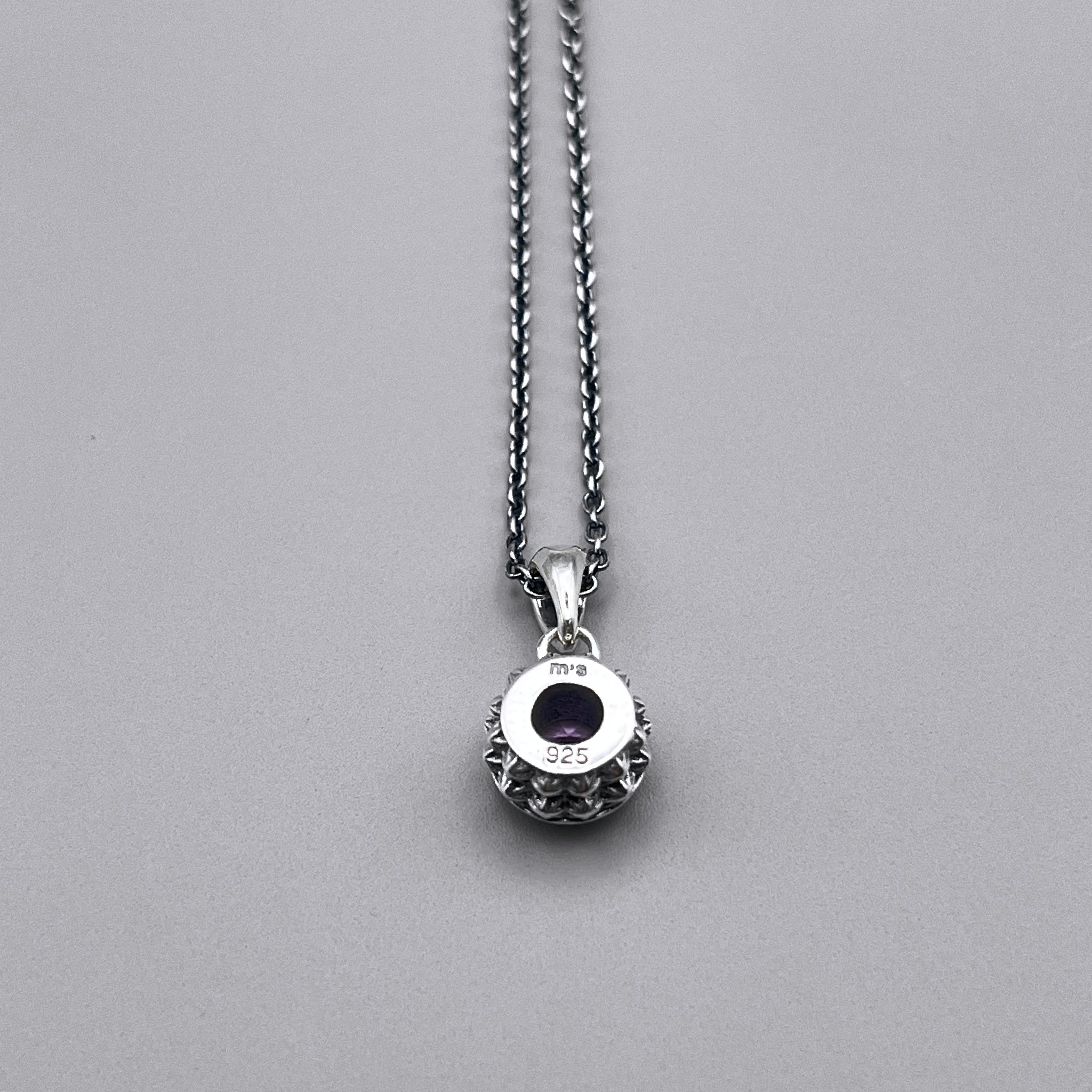 TRIPLE X STUDS SOLITAIRE BIRTHDAY 5mm STONE PENDANT