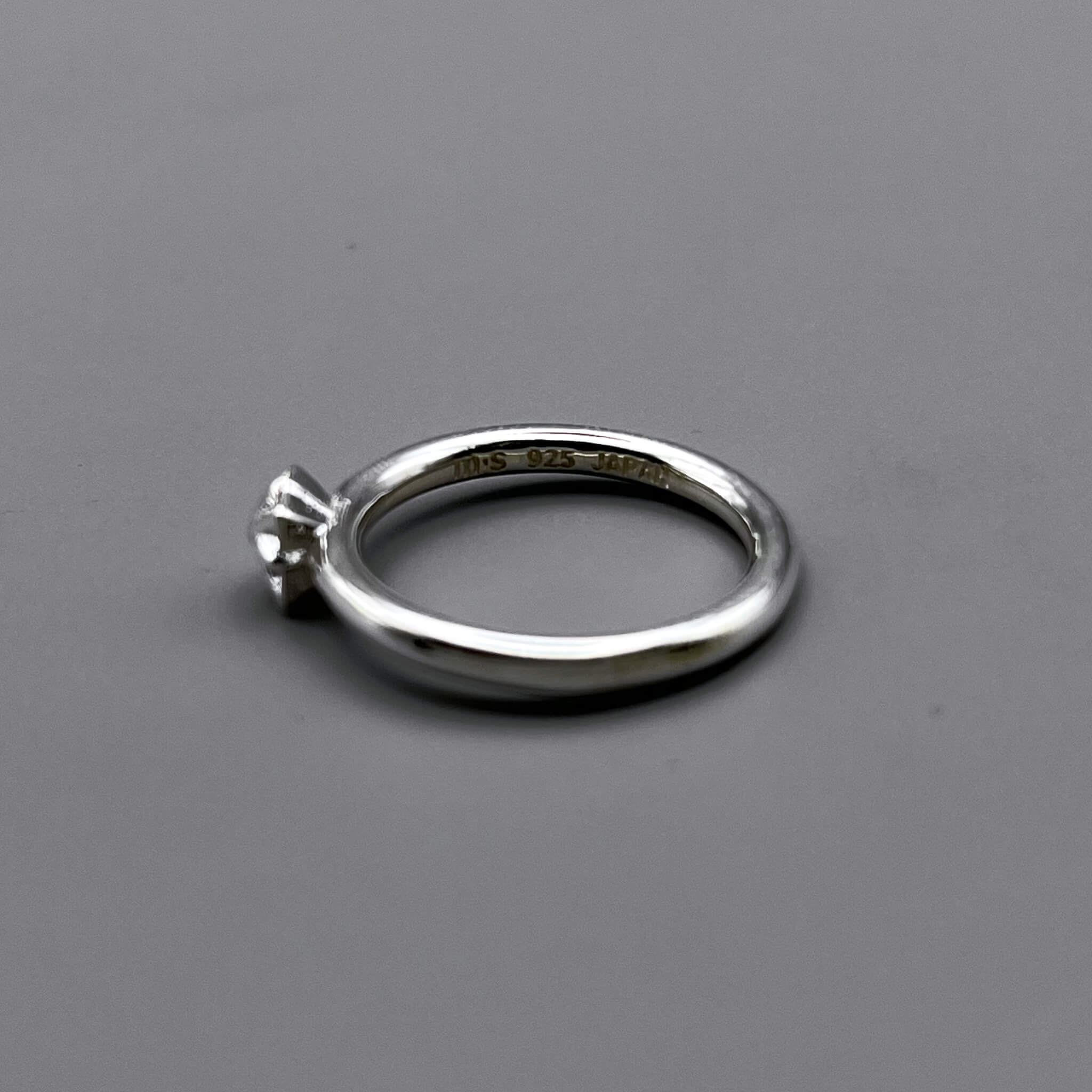 TRIPLE X STUDS SOLITIRE RING