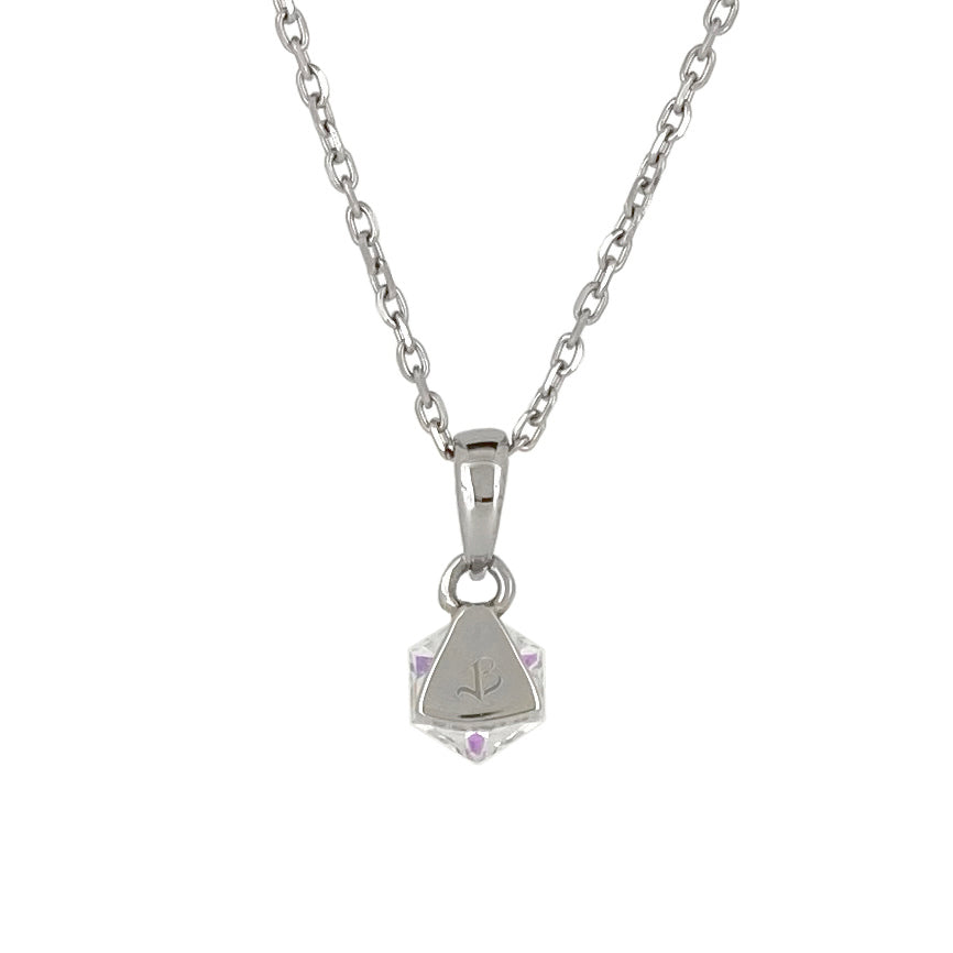 Premium Crystal Cube Necklace (S)