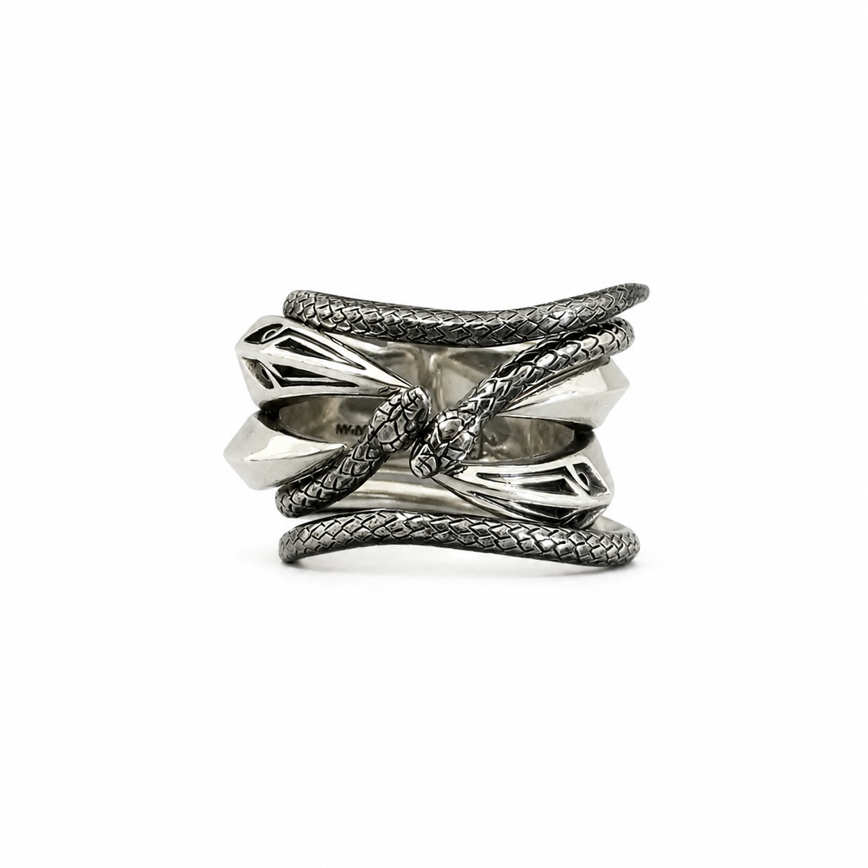 Tentacle Snake Triple Ring