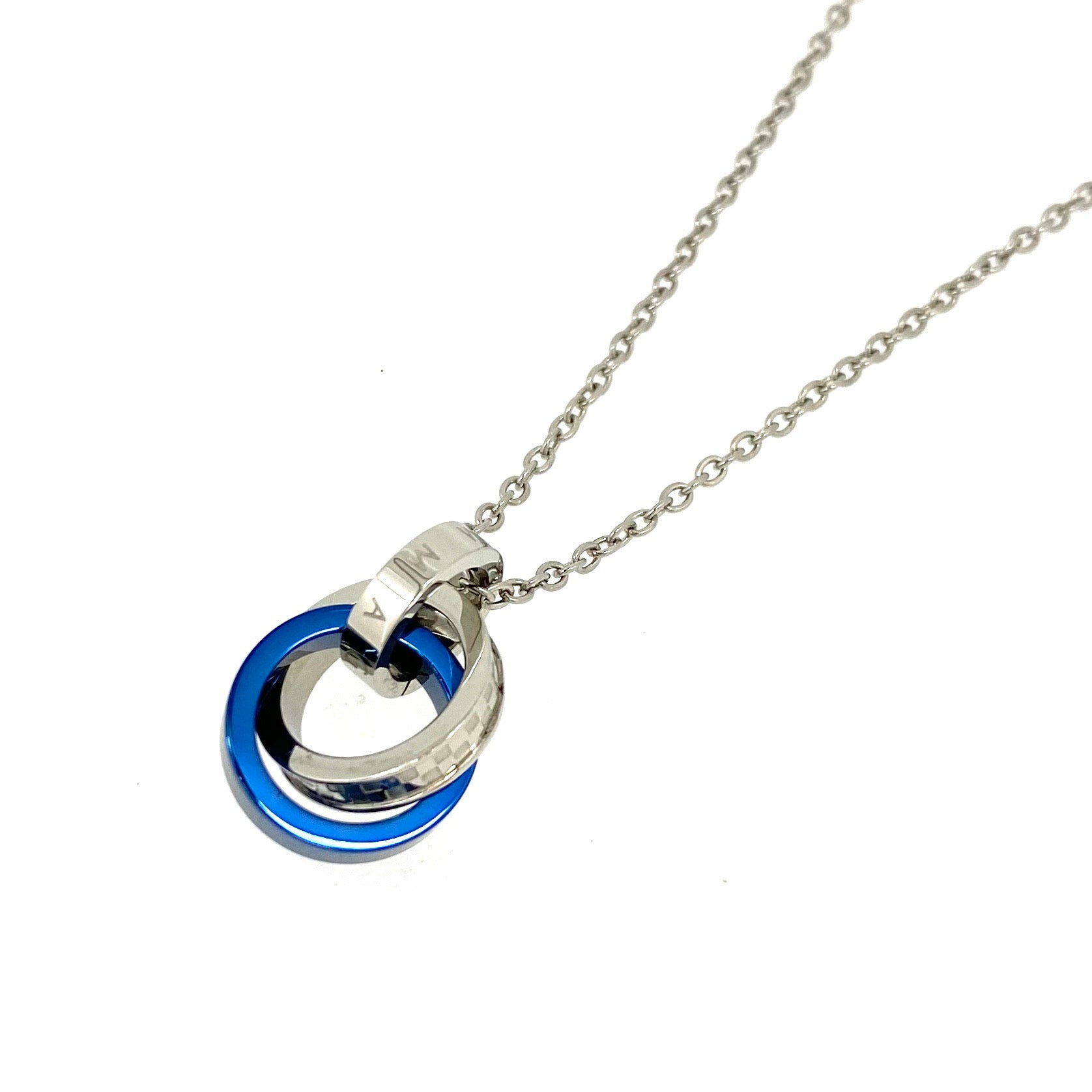 Double Ring Necklace