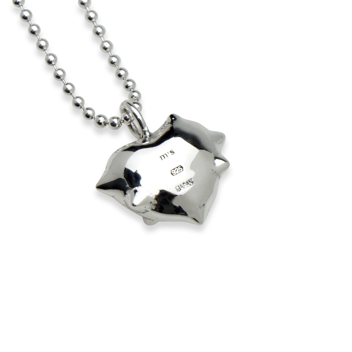 OFF THE WALL REBELLION HEART PENDANT
