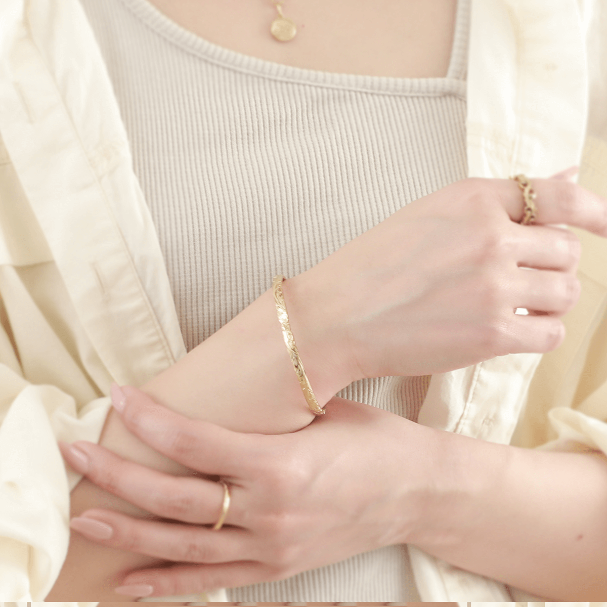 Hawaiian Jewelry Bangle (S)