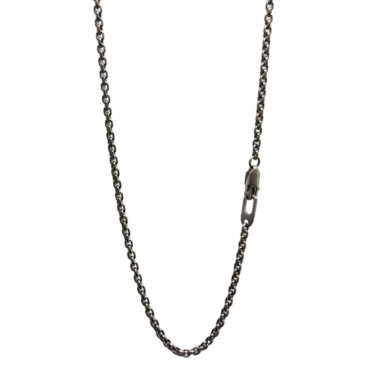 Oxidized Silver 925 Chain 2.2 mm | M'S Collection