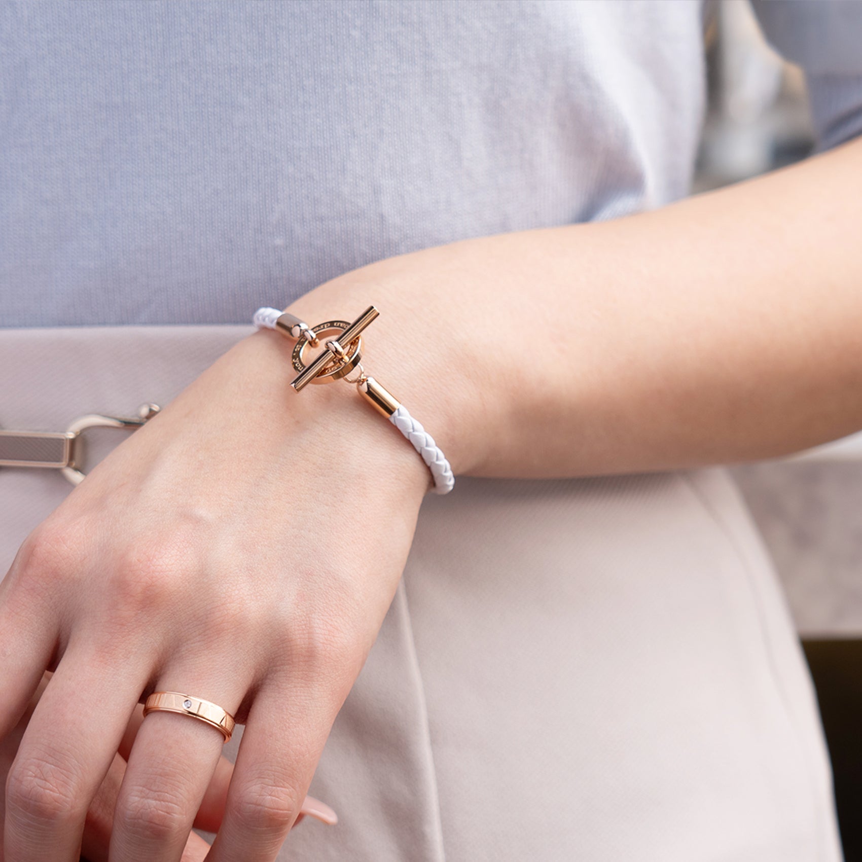 Mantel Leather Bracelet (S)