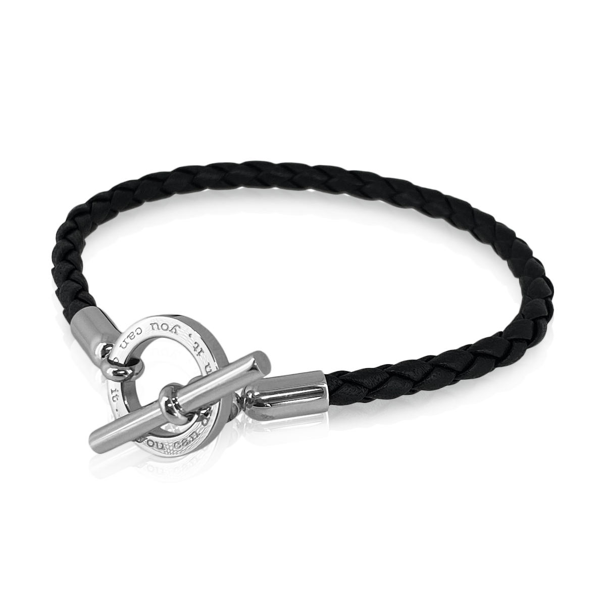 Mantel Leather Bracelet (L)