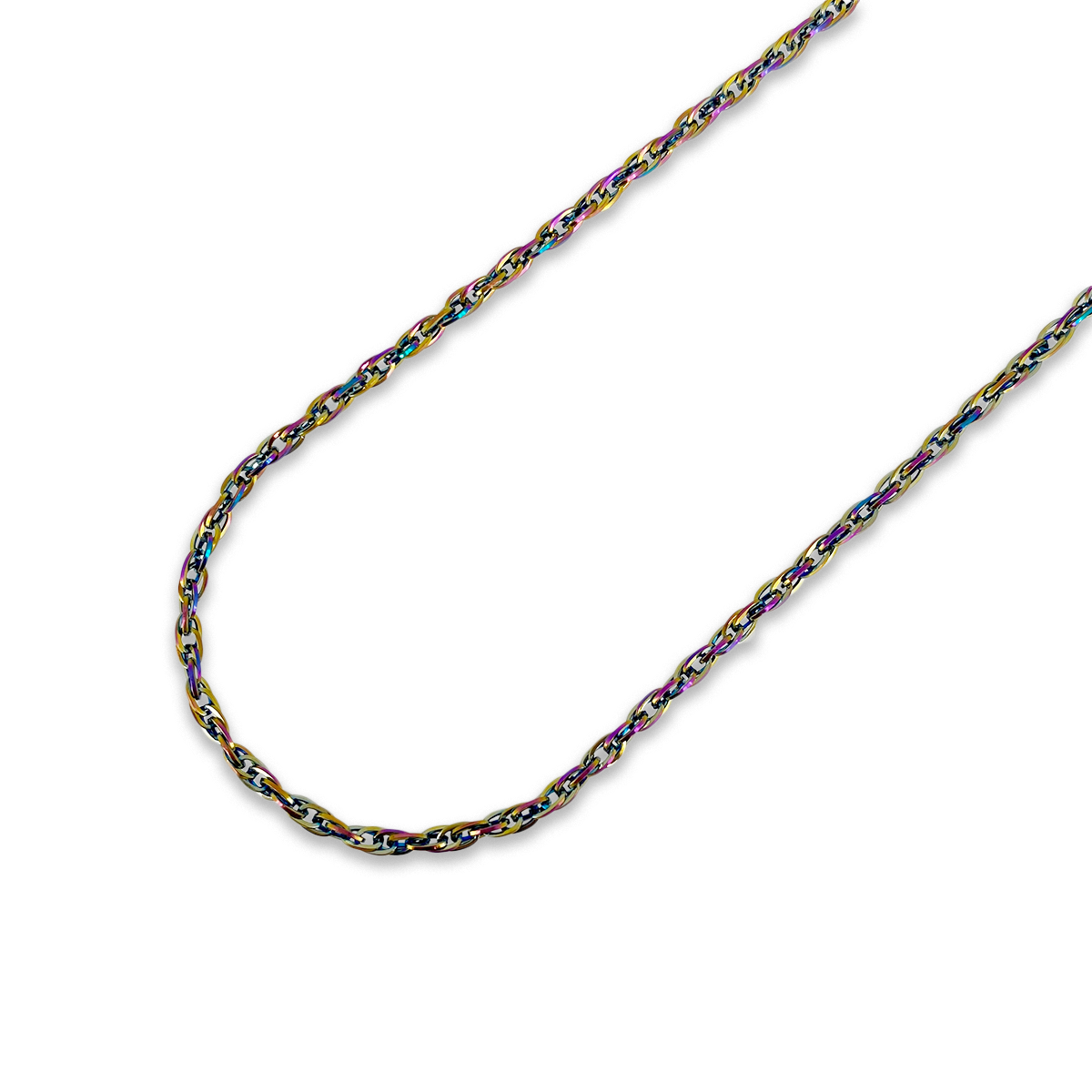 Chain necklace unicorn color