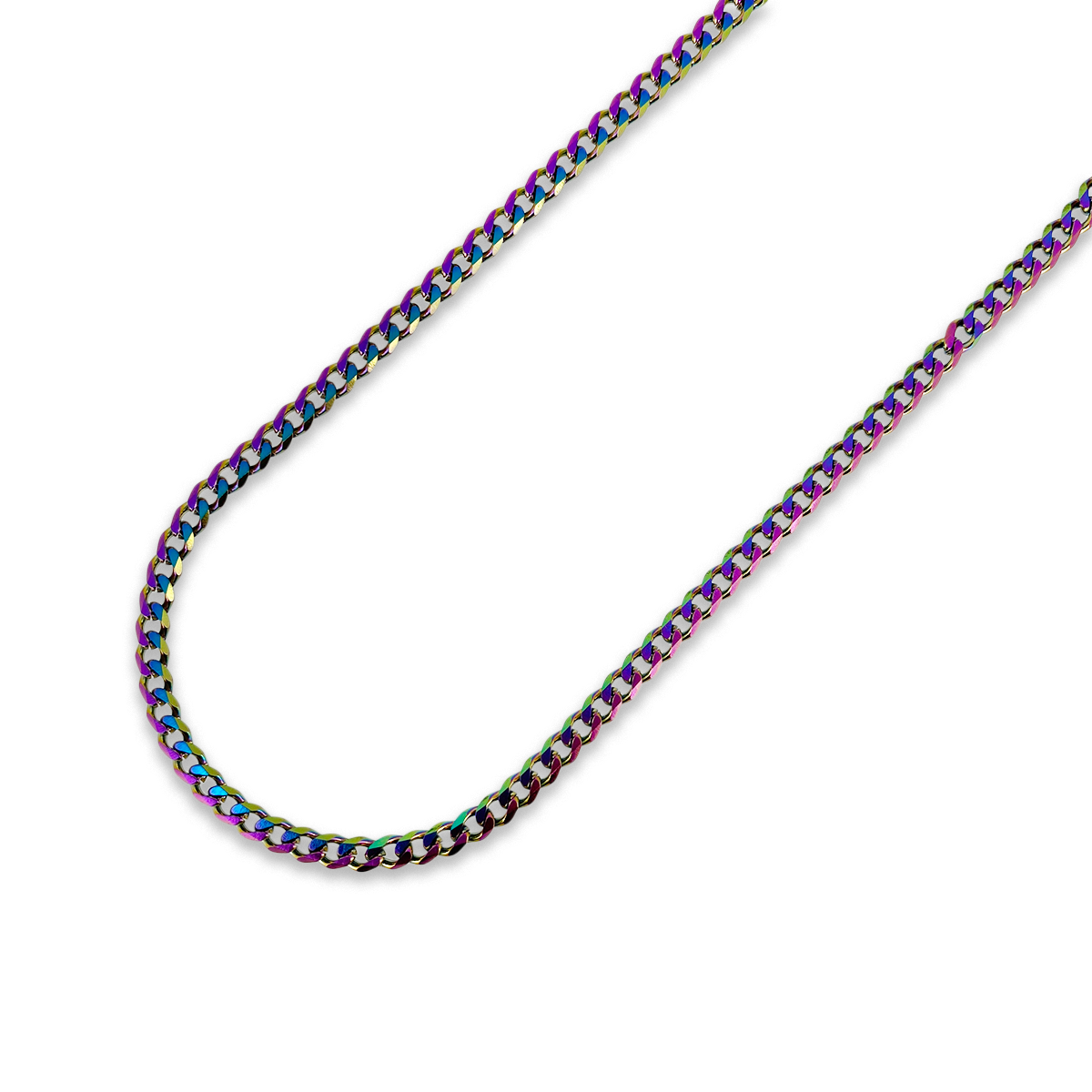Chain necklace  unicorn color