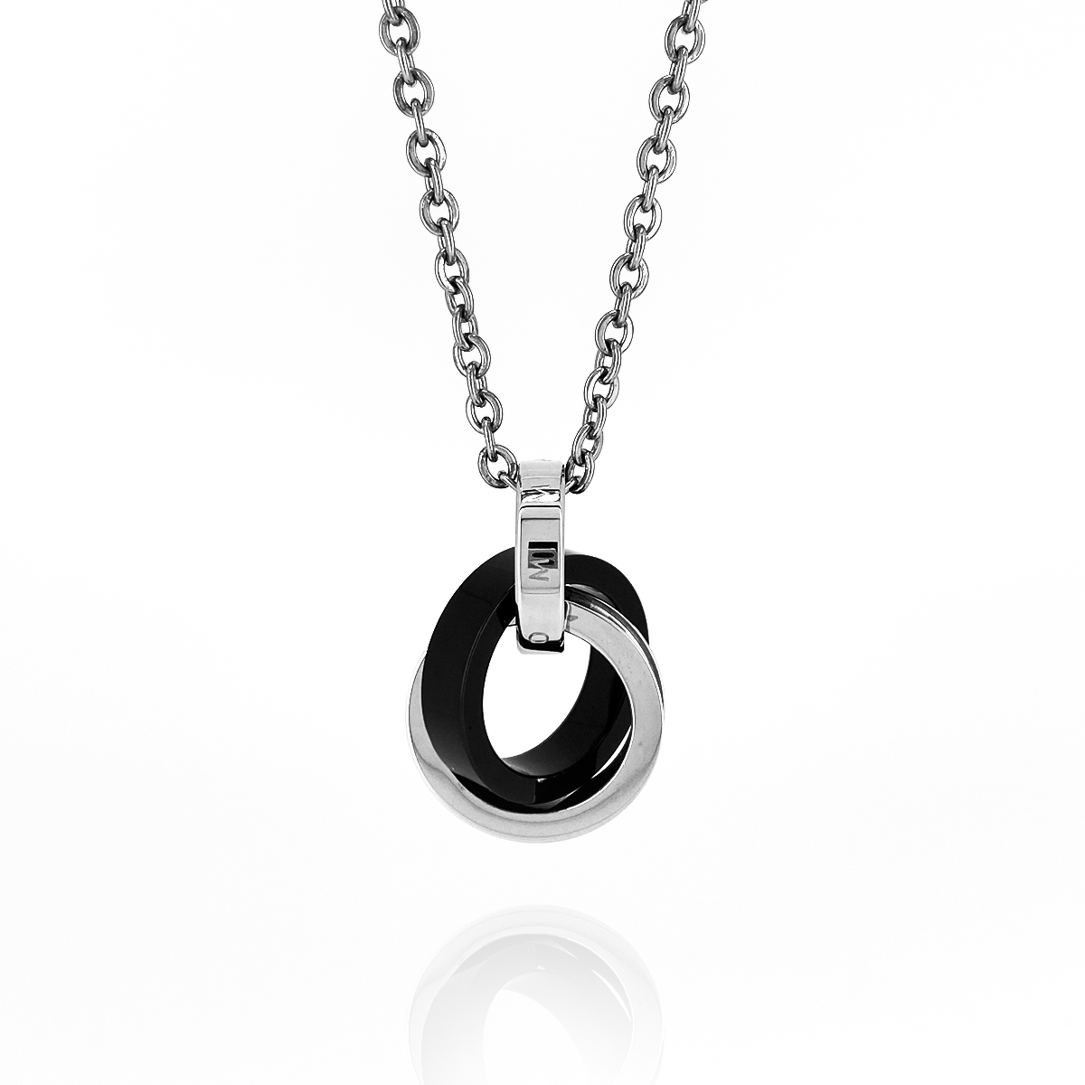 Double Ring Necklace
