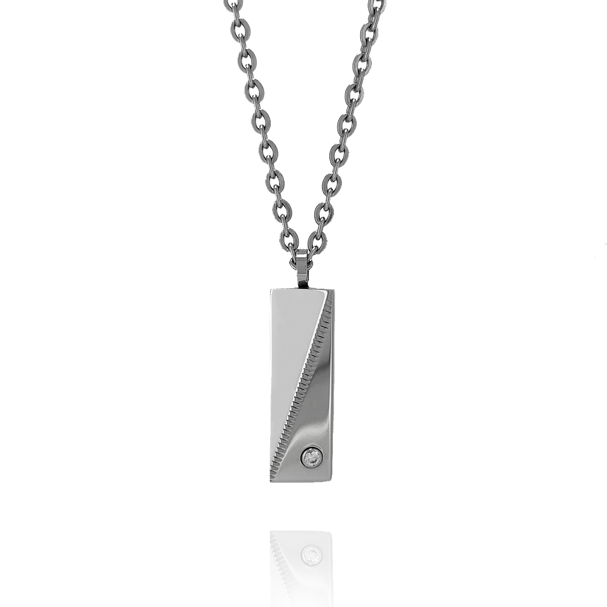 Plate necklace