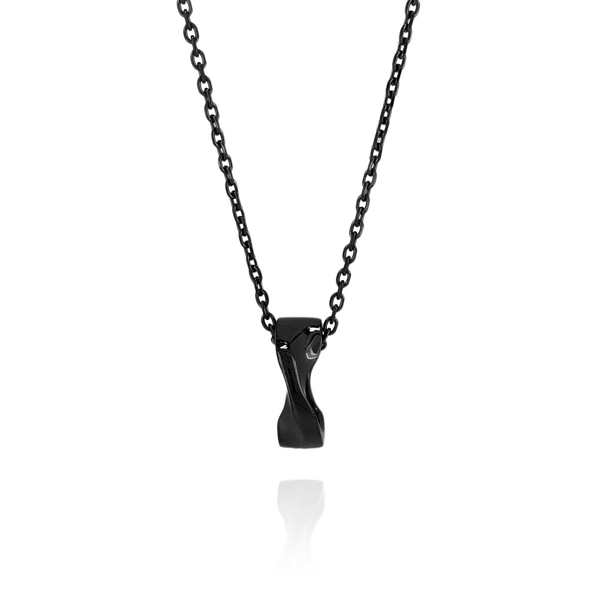 Twisted Ring Necklace