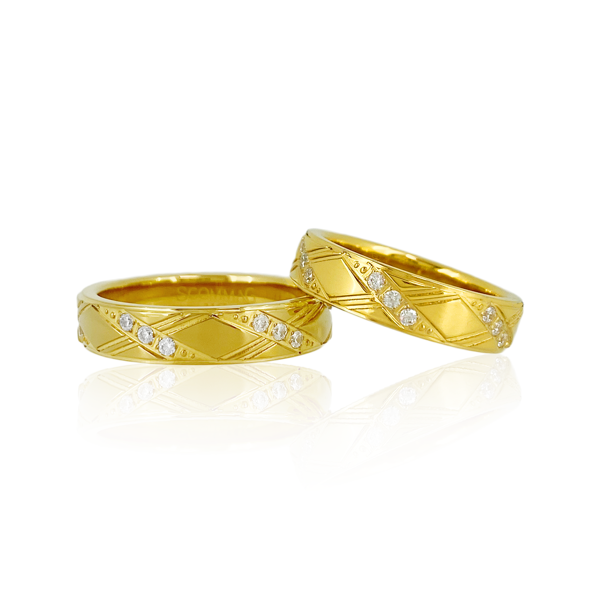 SCOMMAG Ring Pair