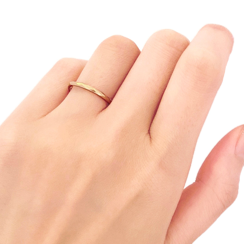 Pink Gold Edge Ring