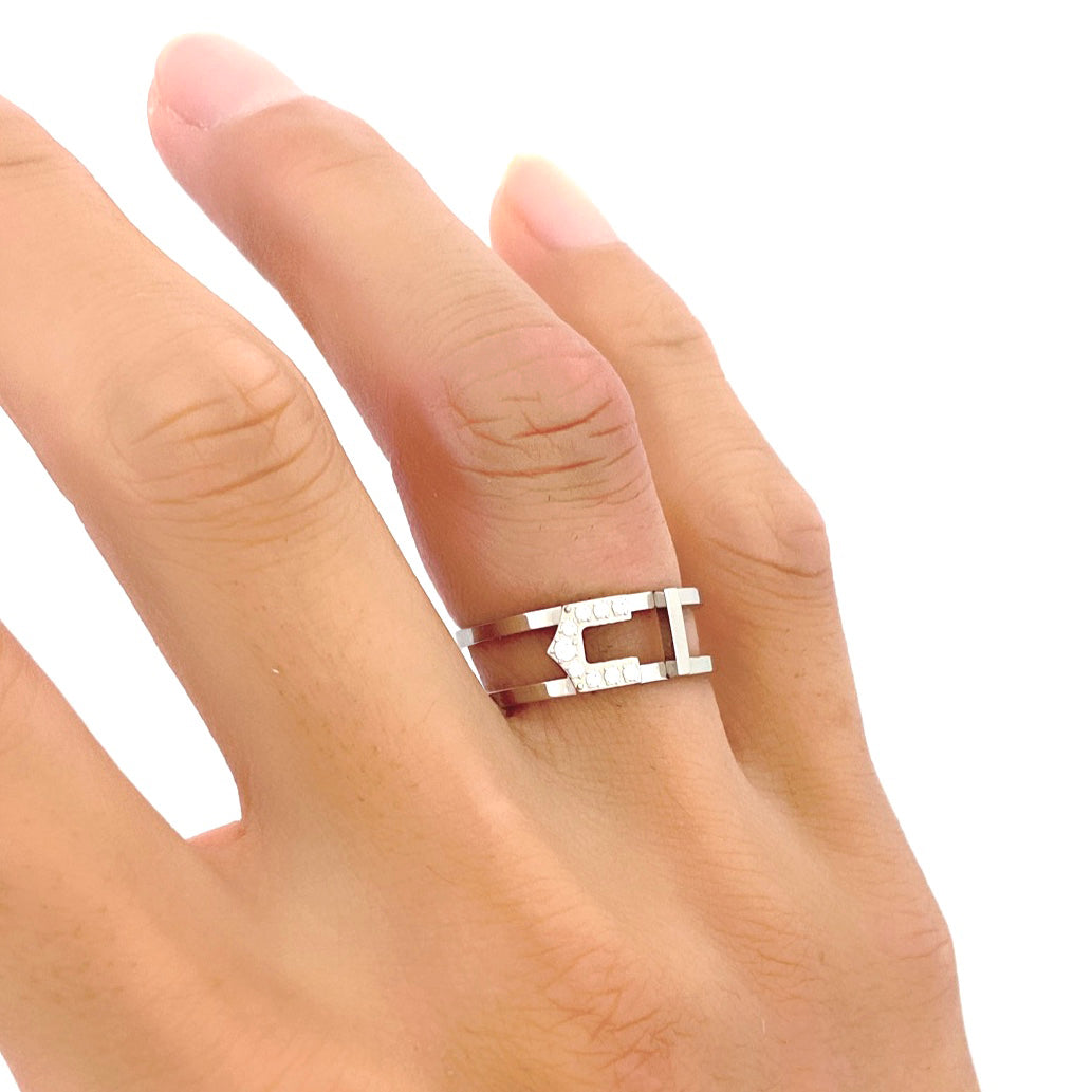 Inside-out frame ring