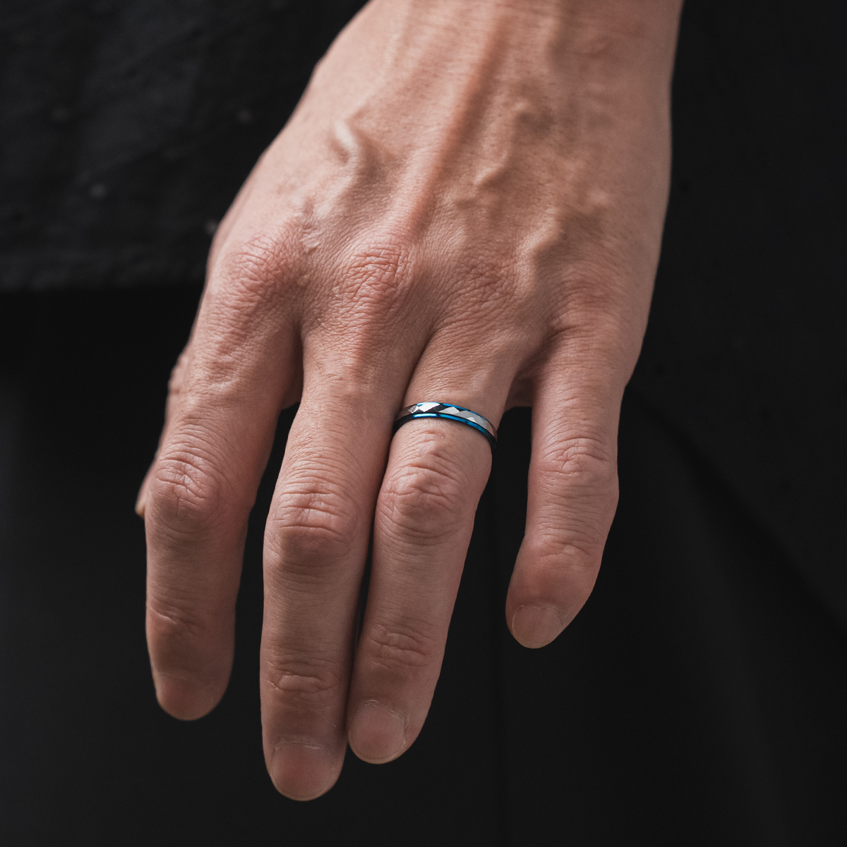 Blue Edge Ring