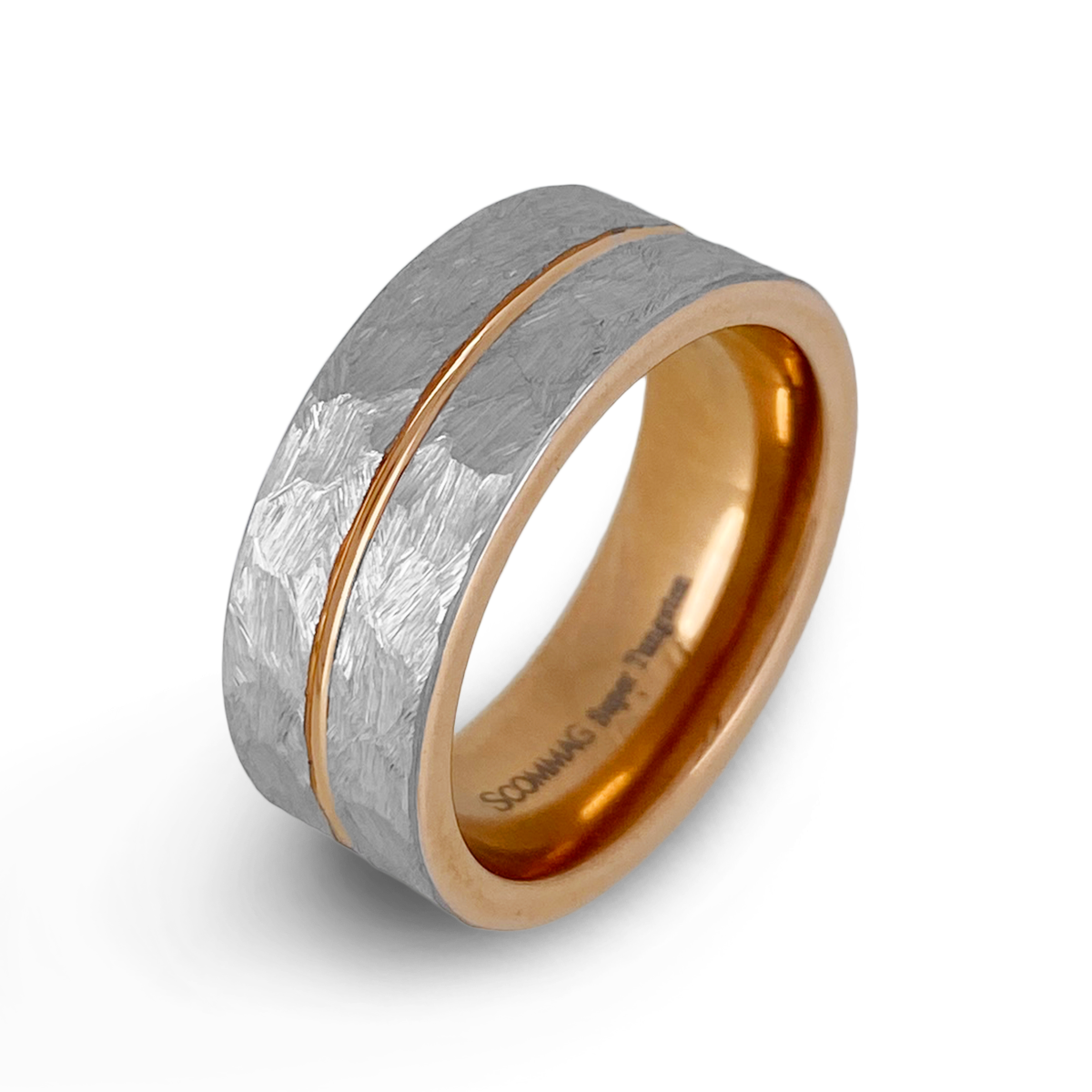 Hammered Wide Ring