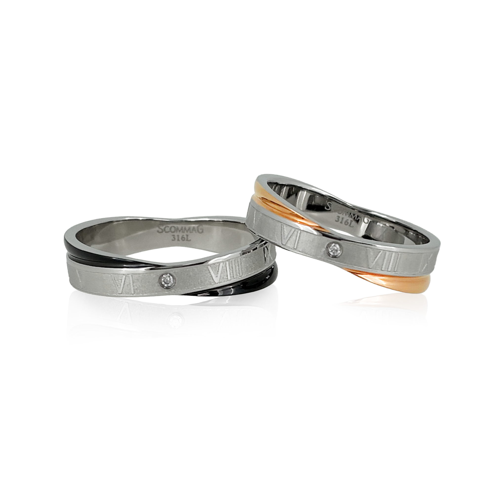 SCOMMAG Ring Pair
