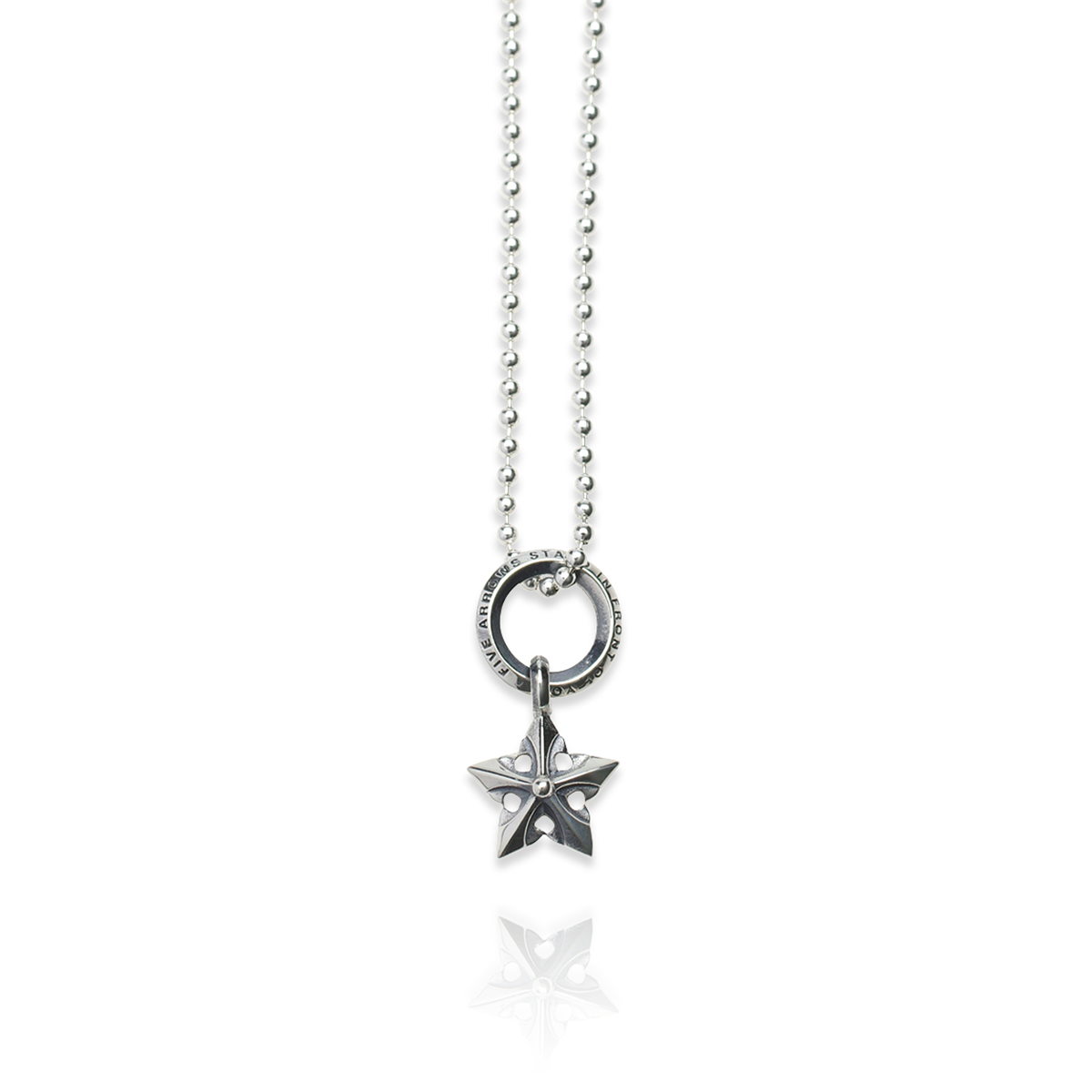 OFF THE WALL FIVE ARROWS STAR PENDANT