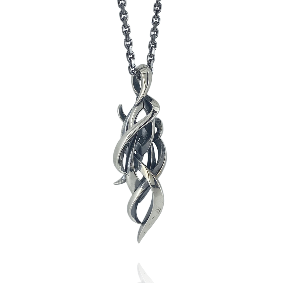 TENTACLES EDITION SHARP DOBLE RING PENDANT
