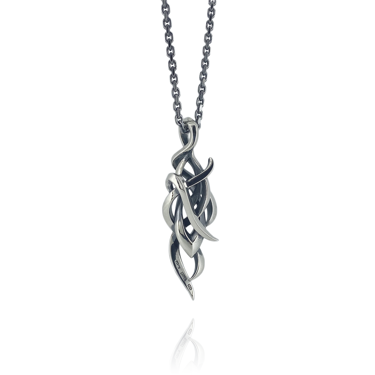 TENTACLES EDITION SHARP DOBLE RING PENDANT