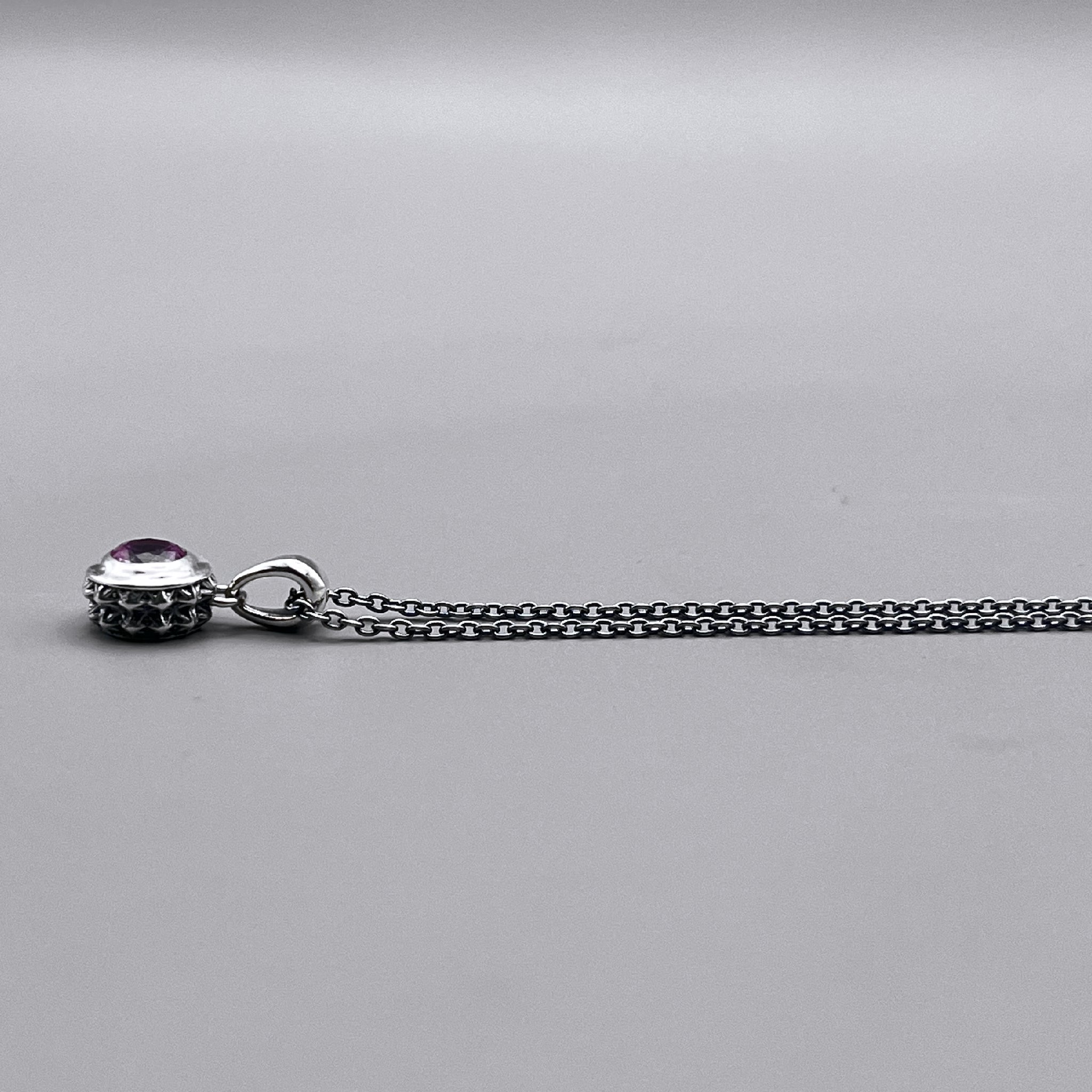 TRIPLE X STUDS SOLITAIRE BIRTHDAY 5mm STONE PENDANT