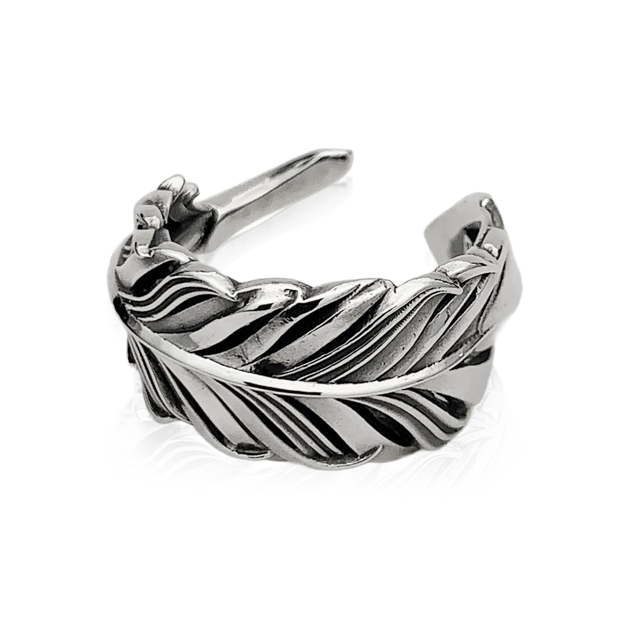 INTELLECTUAL FEATHER FREE RING M